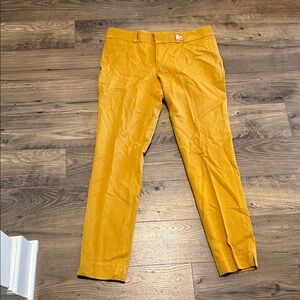 Banana Republic The Sloan Fit Mustard Color Pants